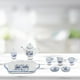 thumbnail image 3 of 8 piezas 1:12 servicio de té de vajilla Micro paisaje muebles vida escena comedor cocina simulación Decoración Sunnimix Vajilla De Porcelana, 3 of 8