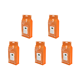 thumbnail image 2 of JShteea Lámpara LED Ahorro Impermeable Portátil para Coche Exterior Playa Naranja 5 Uds., 2 of 7