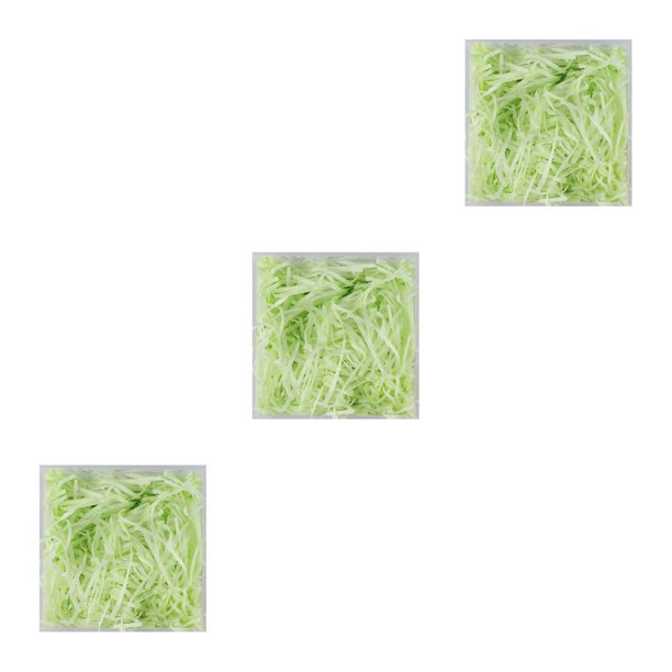 Ounissouiy 1 paquete de relleno de rafia de papel Lafite, caja de bricolaje triturada, envoltura de relleno, suministros de decoración del hogar, Type1 NO1