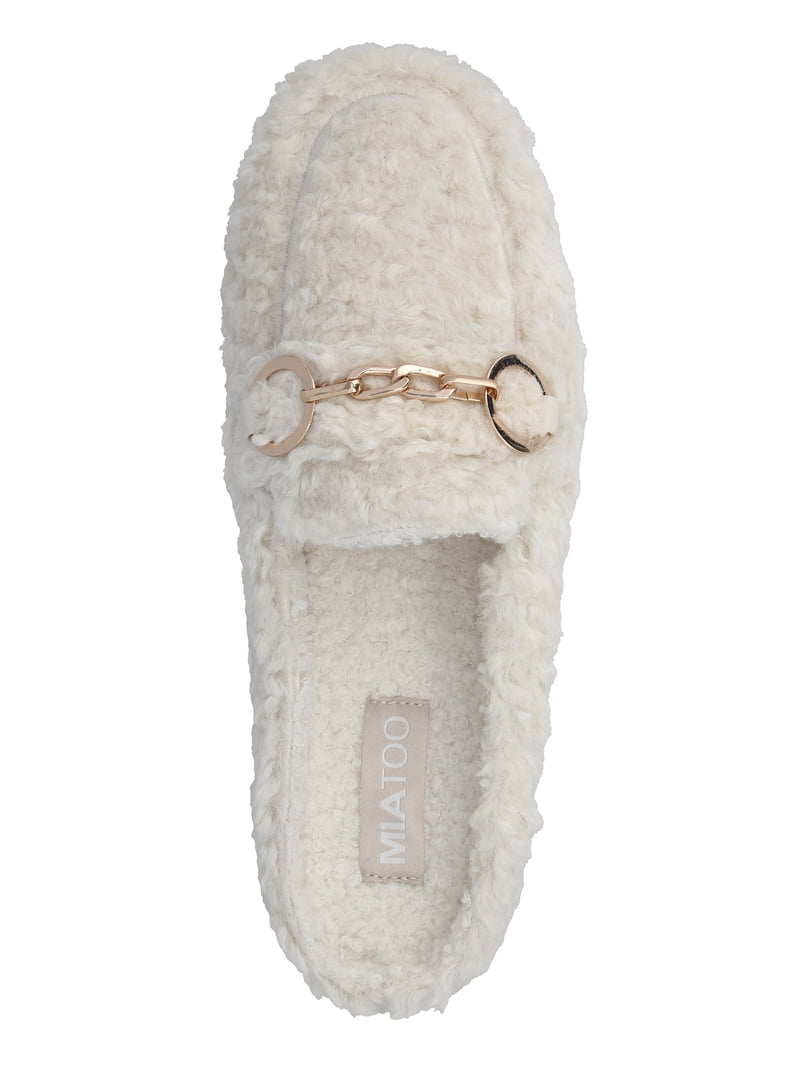 Mia Too Women's Espen Horsebit Mule Slipper - Walmart.com