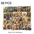 thumbnail image 6 of vlrwzc 68Pcs Jesus Stickers For Suitcase Skateboard Laptop Luggage Fridge Phone Car Styling DIY Decal Sticker, 6 of 7