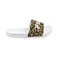 thumbnail image 2 of Fila Drifter Lux Wild Women's Slide Sandals White-Leopard 5sm00550-136, 2 of 6