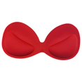 thumbnail image 3 of 2 almohadillas suaves para sujetador, ideales para realzar el busto. Siamés rojo, 3 of 9
