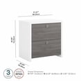 thumbnail image 2 of BBF Echo 2 Drawer Lateral File Cabinet, 2 of 7