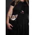 thumbnail image 2 of Mochila portabebés para perros NOAH & PAW Premium Denim, correa ajustable, 2 of 8