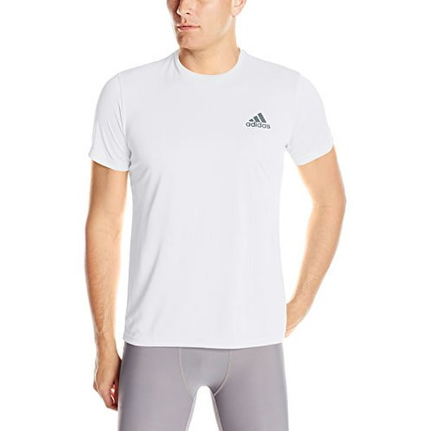 Anden klasse samle Også Adidas Men's Training Essentials Tech Tee Workout And Training Shirts -  Walmart.com