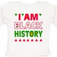 thumbnail image 4 of Inktastic I Am Black History Boys or Girls Long Sleeve Baby Bodysuit, 4 of 5