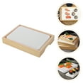 thumbnail image 4 of 1 Set Seafood Retain Freshness Ice Plate Sushi Salmon Cold Insulation Tray, 4 of 8