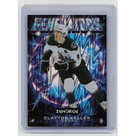 2024-25 Synergy Hockey Generators Hockey Card G-1 Clayton Keller Utah Hockey Club