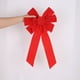 thumbnail image 3 of Lazo largo de Navidad para decoración del hogar, lazo rojo aterciopelado para árbol de Navidad, pajarita grande, decoraciones navideñas, 3 of 4