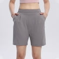 thumbnail image 2 of aidice Athletic Shorts for Women Casual Elastic Waisted Loose Breathable Workout Shorts Activewear, 2 of 6