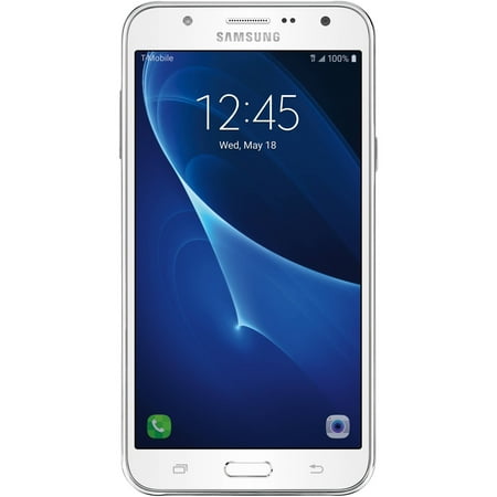 Restored Samsung J700T Galaxy J7 4G LTE T-Mobile with 16GB Prepaid Cell Phone - White (Refurbished)