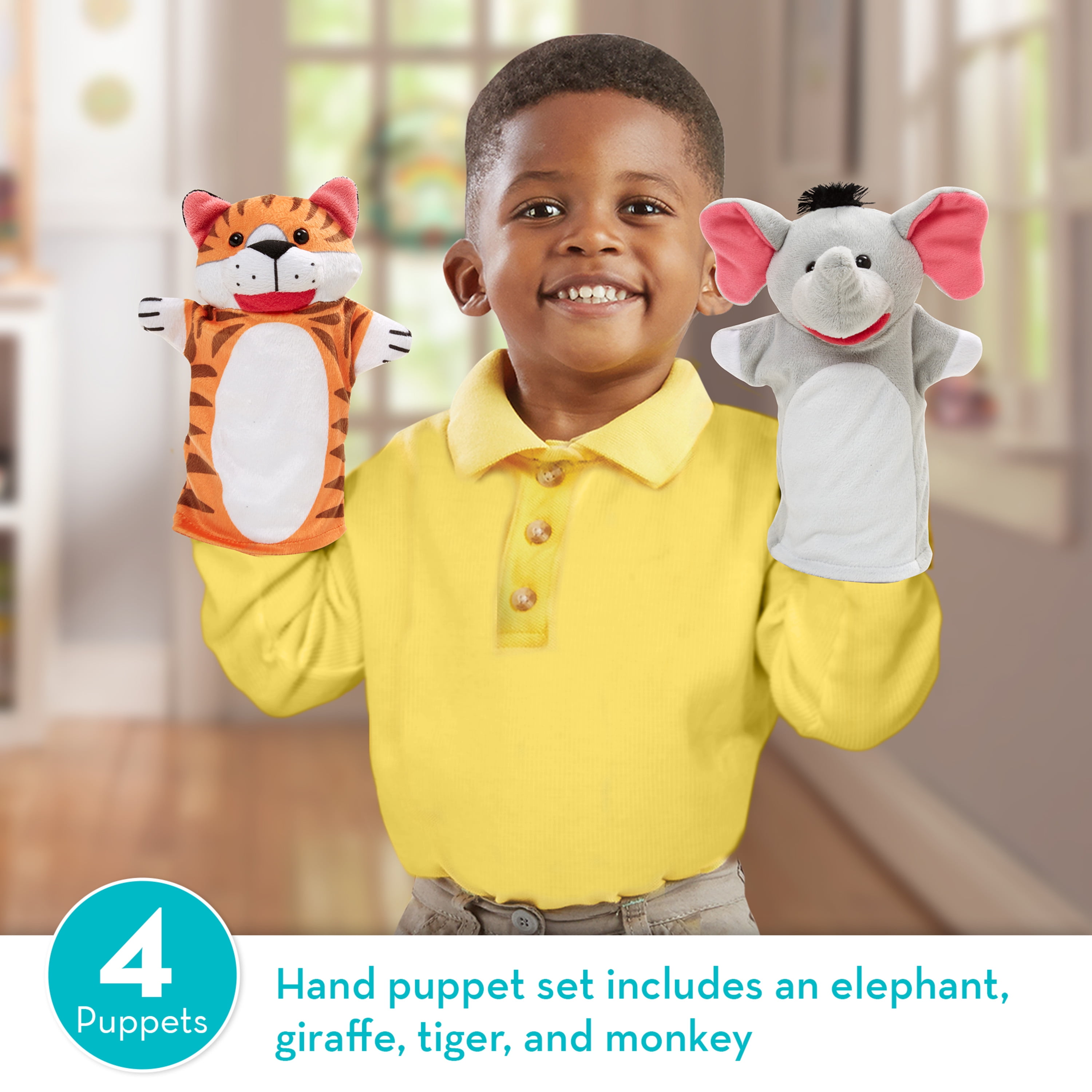 Family & Friends Puppets - Set of 8