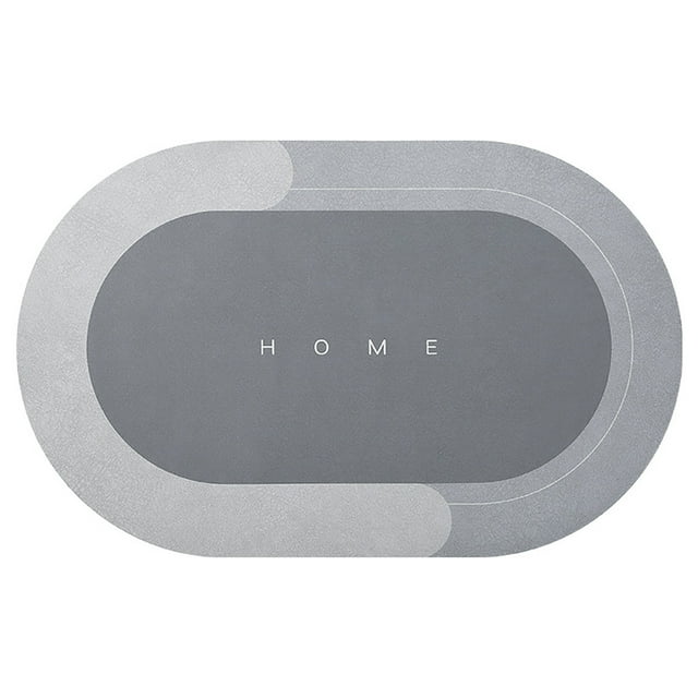Super Absorbent Floor Mat Bathroom Super Absorbent Floor Mat,Bathroom Absorbent and Quick-Drying Carpet Floor Mats, Door Bathroom Non-Slip Floor Mats Rubber Floor Mats for Home