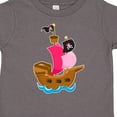 thumbnail image 4 of Inktastic Pirate Ship Girls Toddler T-Shirt, 4 of 5