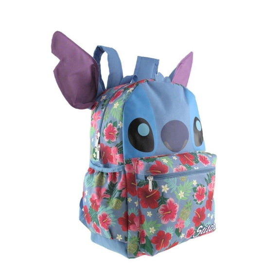 Disney Lilo and Stitch 16" 3-D Style School Backpack For Women Or Girls