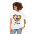 thumbnail image 3 of Mom Sunflower Heart Shirts, Mom Shirt, Mother's day gift ID-0201-QFFV, 3 of 4