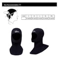 thumbnail image 3 of Traje de Neopreno Con Capucha Sunnimix buceo Adultos Sombrero Térmico Negro S, 3 of 6