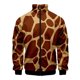 thumbnail image 5 of Chaqueta con cremallera de piel de serpiente y tigre con estampado 3D para hombre, abrigo de manga larga con estampado de animales geniales, chaquetas holgadas con personalidad, ropa de calle, 5 of 5
