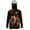 Cat Sunflower Butterfly Black, variant on SEANATIVE Men's Outdoor Fishing Hoodie Sun Protection with Face Cover, Lightweight Portable Sun Block Top UV Protection Hooded Tops, 3XL, Corgi Schnauzer Yorkie Chihuahua Dog Print
