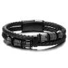5,Double Row Bracelet Black