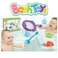 thumbnail image 5 of Baby Bath Fishing Toys for 1 2 3 Yera Old, Bath Toys for Toddlers 1-3, Bathtub Pool Toys Set with Fishing Pole & Net, Bath Toys for 1 Year Old Boys Girls, 5 of 9