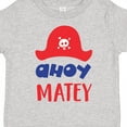 thumbnail image 4 of Inktastic Ahoy Matey, Pirate Hat, Skull and Bones, Pirates Boys or Girls Toddler T-Shirt, 4 of 5
