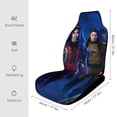 thumbnail image 2 of Characters Descendants Car Seat Covers Accessories Vehicle Front Seat Protector Mat Cover Decor Universal Fit For SUV Sedan Van Trucks, 2 of 6