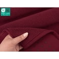 thumbnail image 3 of American Soft Linen, Slip Reducer Bath Rug, 100% Cotton 20x34 inches, Soft Absorbent Bath Mat Rugs, Bordeaux, 3 of 7