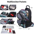 thumbnail image 3 of Mochila de Senderismo Nerlion 40L Impermeable para Hombre y Mujer, 3 of 7