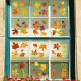 thumbnail image 4 of CoreLiving Thanksgiving Wall Decorations Thanksgiving Wall Decal Set, Turkey and Autumn Leaves Decals, Fall Window Stickers Maple Leaves Decor for Home Living Room Bedroom, 4 of 8