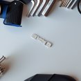 thumbnail image 2 of SHISUYAN 10PCS Double Hole Hanging Picture Painting Mirror Frame Tooth Hook Hanger with Screws (Silver), 2 of 8