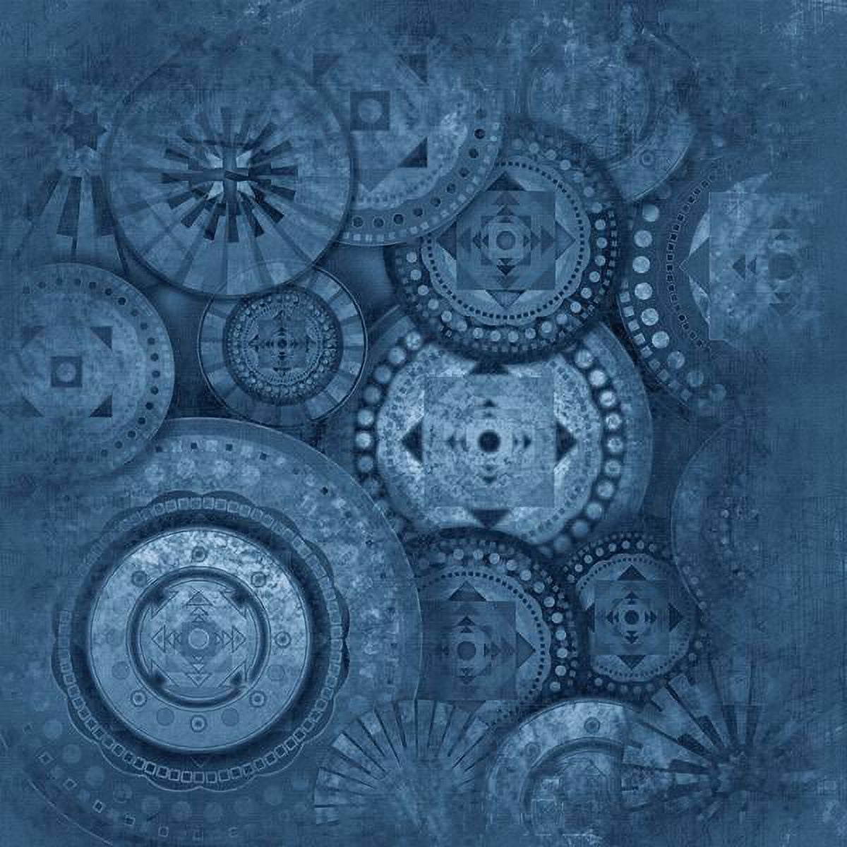 "Geared Connections" Painting Print on Wrapped Canvas