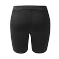 thumbnail image 4 of Audhol Biker Shorts Women! Women's Fashion Sports Solid Color Cycling Yoga Tights Stretch Pants Womens Shorts Black M, 4 of 6