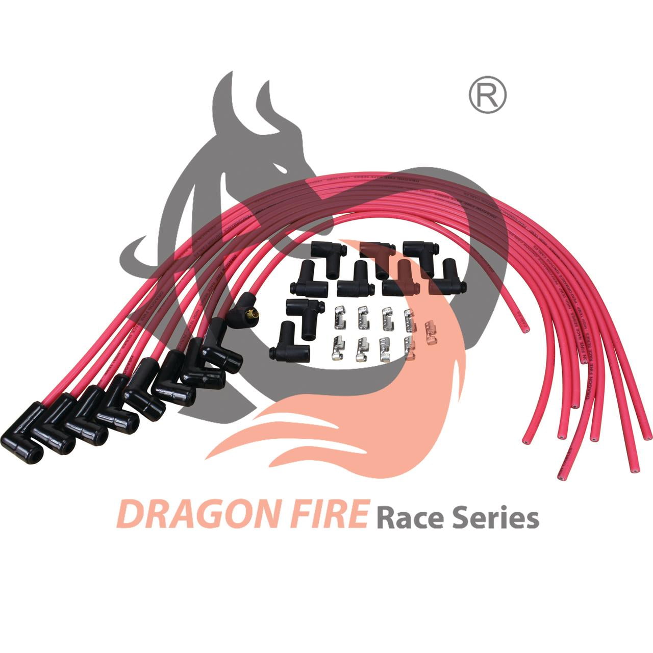 Brand New Universal Ceramic HEI Spark Plug Wires Set FOR Chevy SBC BBC