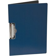 Mobile OPS Portfolio Clipboard With Low-Profile Clip, 1/2" Capacity, 11 x 8 1/2, Blue