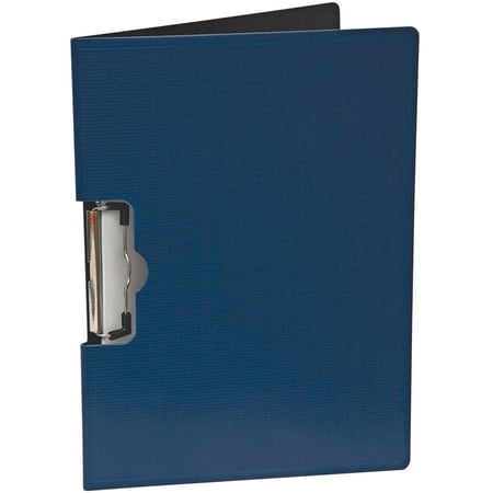 Mobile OPS Portfolio Clipboard With Low-Profile Clip, 1/2" Capacity, 11 x 8 1/2, Blue