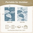 thumbnail image 6 of SIXHOME Outdoor Rug 9'x12' Waterproof Reversible Patio Rug Boho Geometric Indoor Outdoor Rugs Lightweight Plastic Straw Ourdoor Carpet for RV Camping Deck Balcony Modern Porch Decor Beige, 6 of 7