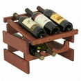 thumbnail image 1 of Wooden Mallet WRD31MH 6 Bottle Dakota Wine Rack with Display Top, 1 of 3