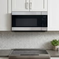 thumbnail image 4 of SHARP SMO1961KSC Over-the-Range Microwave, 1.1 Cu. Ft., Stainless Steel, Sensor Cook, Defrost, Melt/Soften, 3-Speed Ventilation, LED Display, 4 of 10