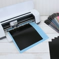 thumbnail image 2 of Threadart Black 10" x 12" Heat Transfer Vinyl Precut Sheets | Solid Colors | 15 Sheets | Compatible with Cricut Silhouette and Cameo |&nbsp;HTV, 2 of 8