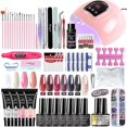 thumbnail image 2 of Juego de uñas con lámpara para uñas, secador de uñas, máquina perforadora de uñas, juego de manicura, Kit de uñas de Gel polivinílico, juego de esmalte, juegos de herramientas para manicura, 2 of 5