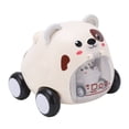 thumbnail image 1 of Coche de inercia para mascotas, ligero, resistente al impacto, animales divertidos, coches de tracción trasera para niños, perrito, 1 of 14
