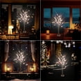 thumbnail image 5 of 2FT 2PACK Small Christmas Tree with Lights, Smart Lighted Birch Tree with APP Home Decor, Warm White, Timing, Dimmer, Group Control, Music Sync, Christmas Room Decorations Indoor, 5 of 8