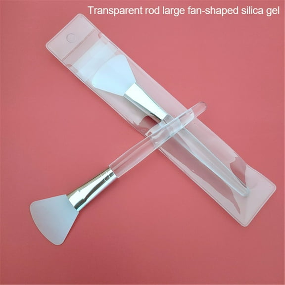 Safeglitz Silicone Facial Mud Brush - Hairless Applicator for Face Masks, Makeup Beauty Tool