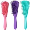 thumbnail image 1 of Cepillo desenredante para cabello rizado CHAO 3 piezas, 1 of 5