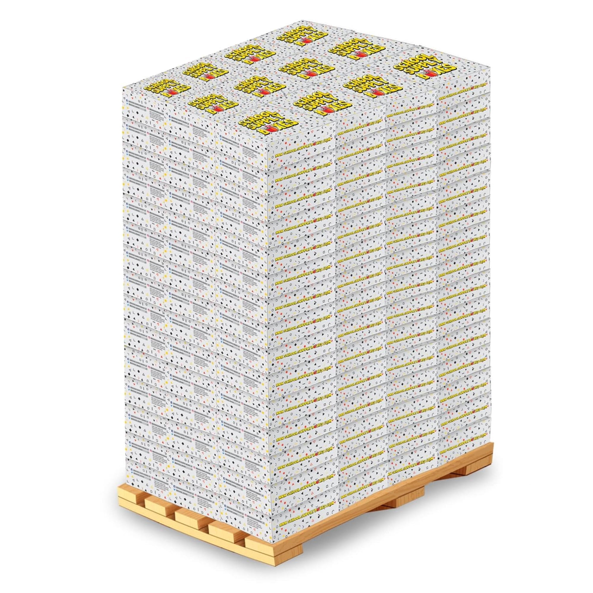 School Supply Boxes | Elementary School Bundle (78 Piece) | House Brand | Pallet (180 Units)
