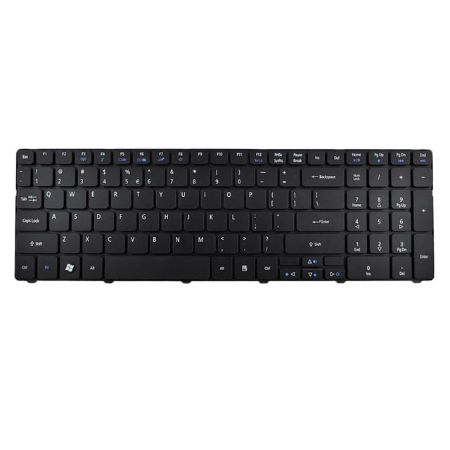 Teclado de Reemplazo para Computadora Portátil perfecl para 5742G 5740G 5742 5810T 7735 7551 5336 5350 5410 5536 5536G 5738G 5738G 5252 5742Z