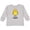 AC-Heather Grey, variant on Inktastic Chick Magnet Boys Long Sleeve Toddler T-Shirt