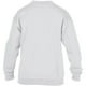 thumbnail image 3 of Gildan - Sudadera con cuello redondo Modelo Heavy Blend Unisex niño niña (Blanco), 3 of 4